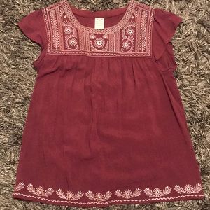 Boho Embroidered T-Shirt